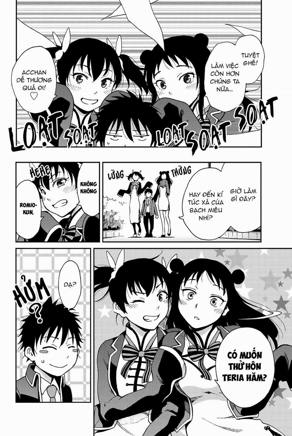 Kishuku Gakkou No Juliet The Official Anthology 0 Romio và cặp sinh đôi trang 8