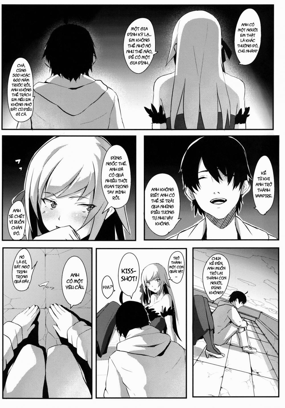 KISS x SHOT (Bakemonogatari) Oneshot trang 4