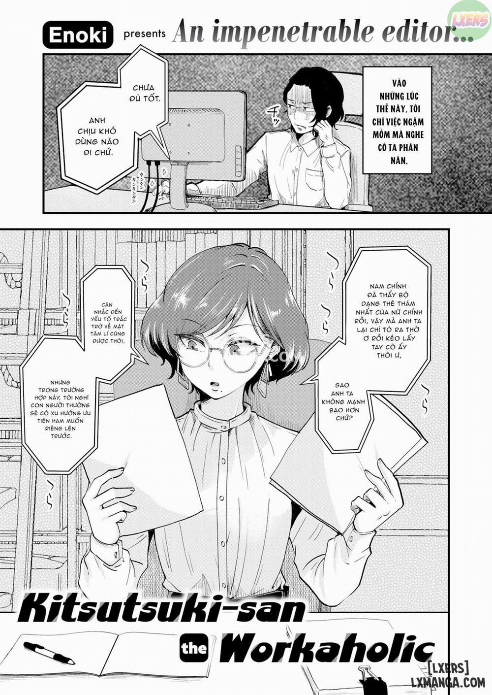 Kitsutsuki-san Nghiện Công Việc Oneshot trang 3