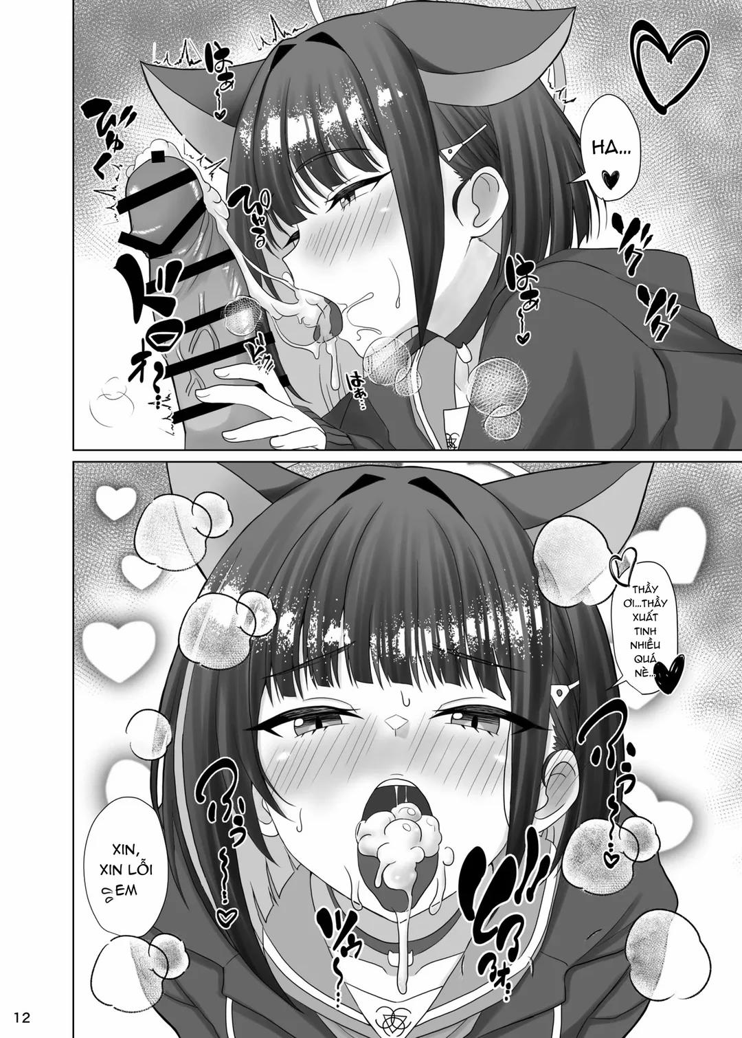 Kivotos no Hatsujouki Kazusa no Baai Oneshot trang 12