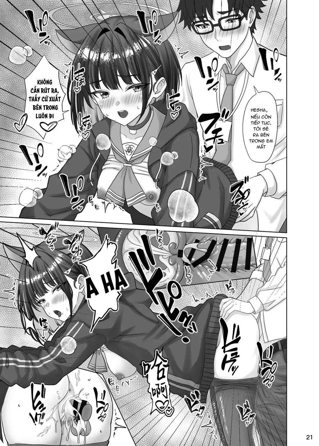 Kivotos no Hatsujouki Kazusa no Baai Oneshot trang 21