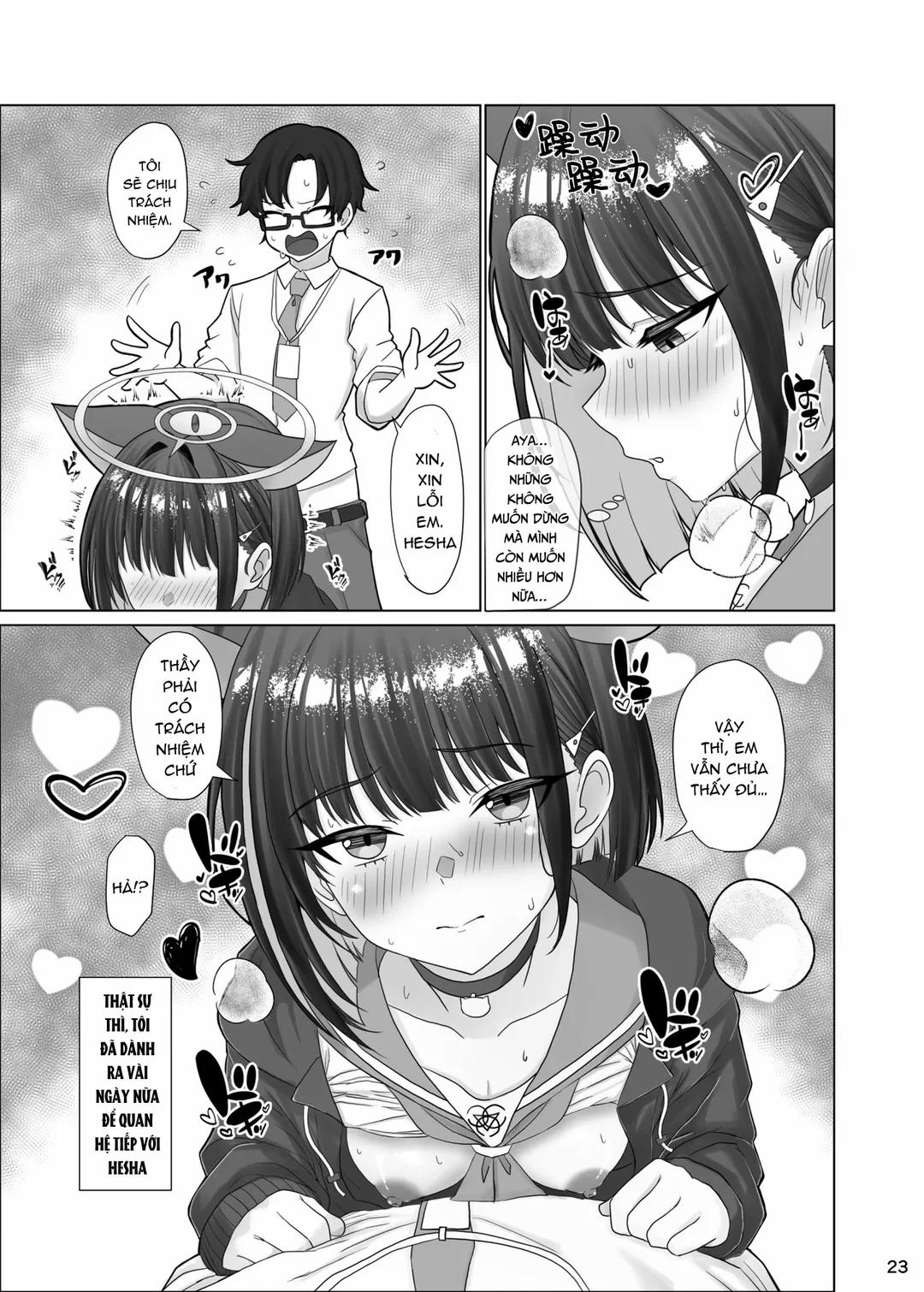 Kivotos no Hatsujouki Kazusa no Baai Oneshot trang 23