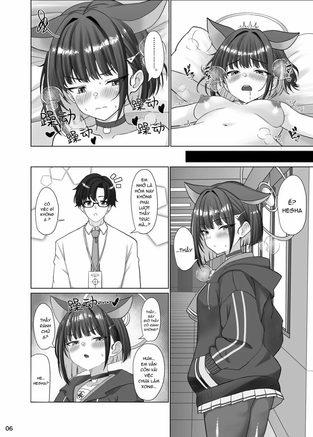 Kivotos no Hatsujouki Kazusa no Baai Oneshot trang 6