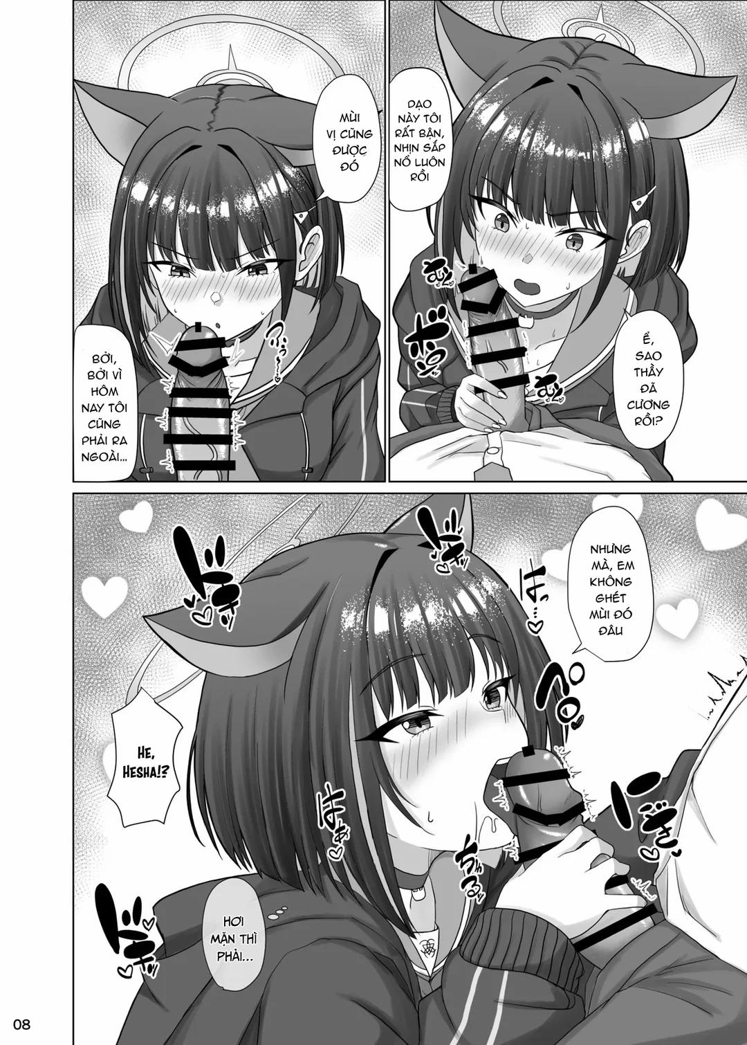 Kivotos no Hatsujouki Kazusa no Baai Oneshot trang 8