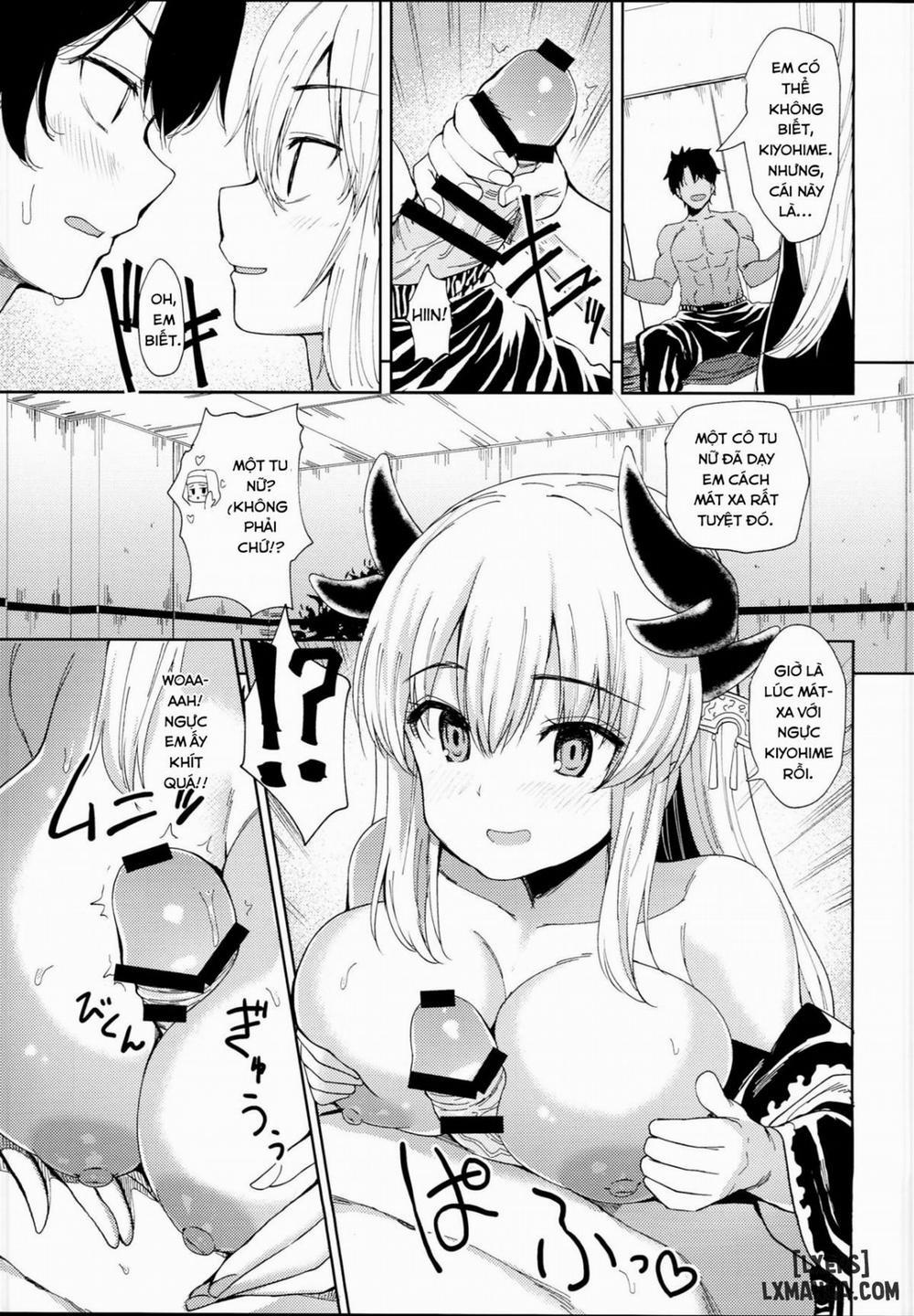 Kiyohime Massage Oneshot trang 6