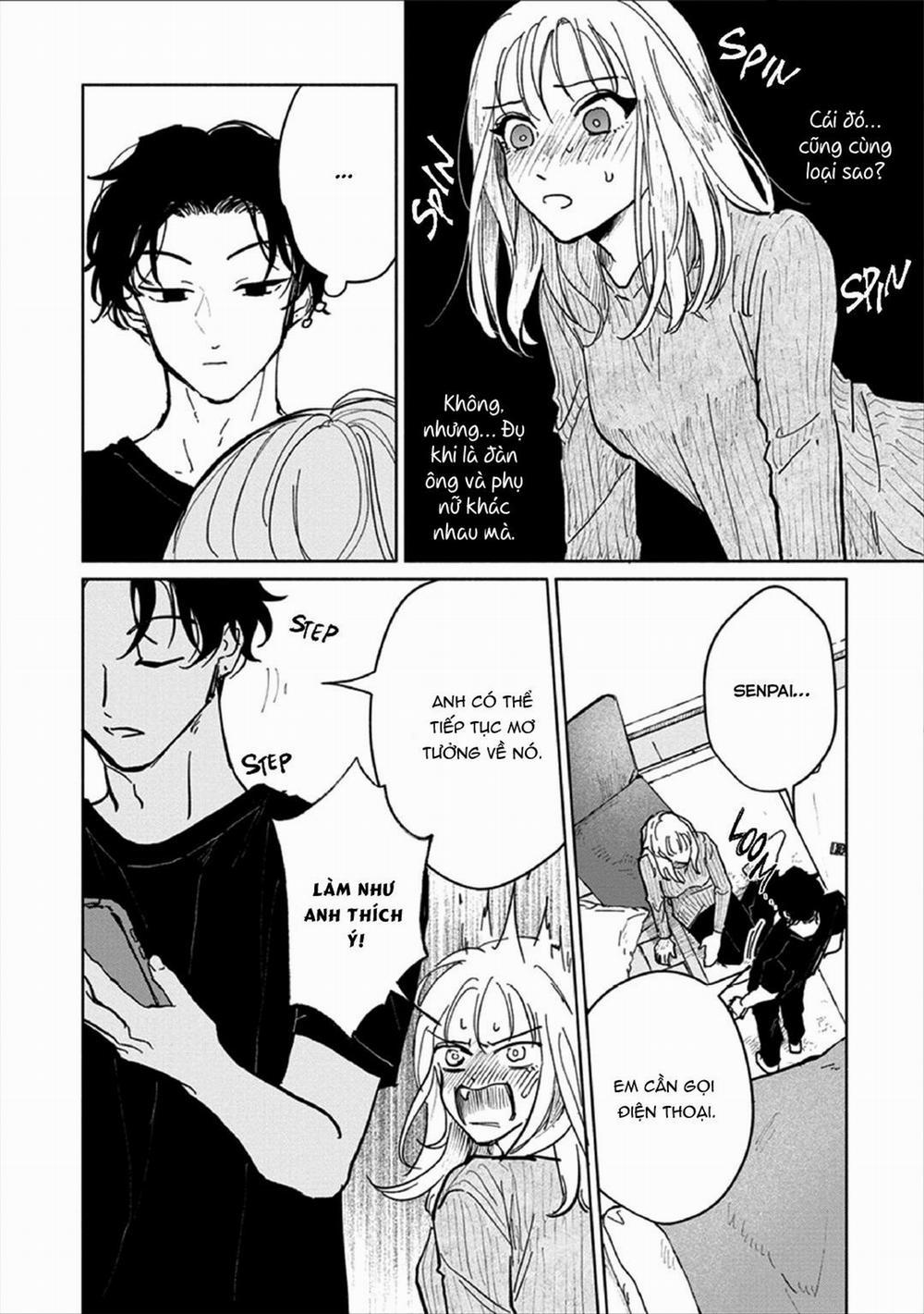 Kobayashi-senpai wa Onnanoko de Shitai 1 trang 19