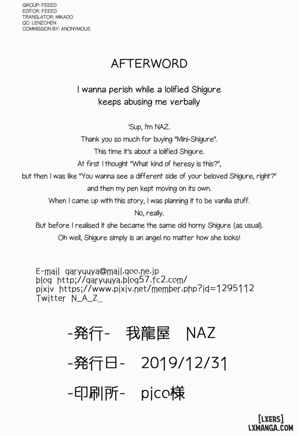 Kogata Shigure Oneshot trang 20