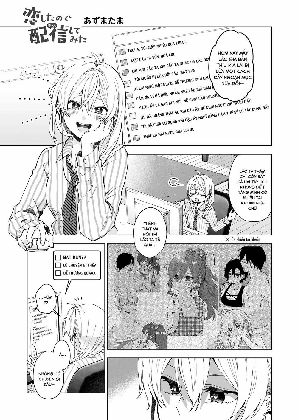 Koi Shita No De, Haishin Shite Mita 42 trang 1