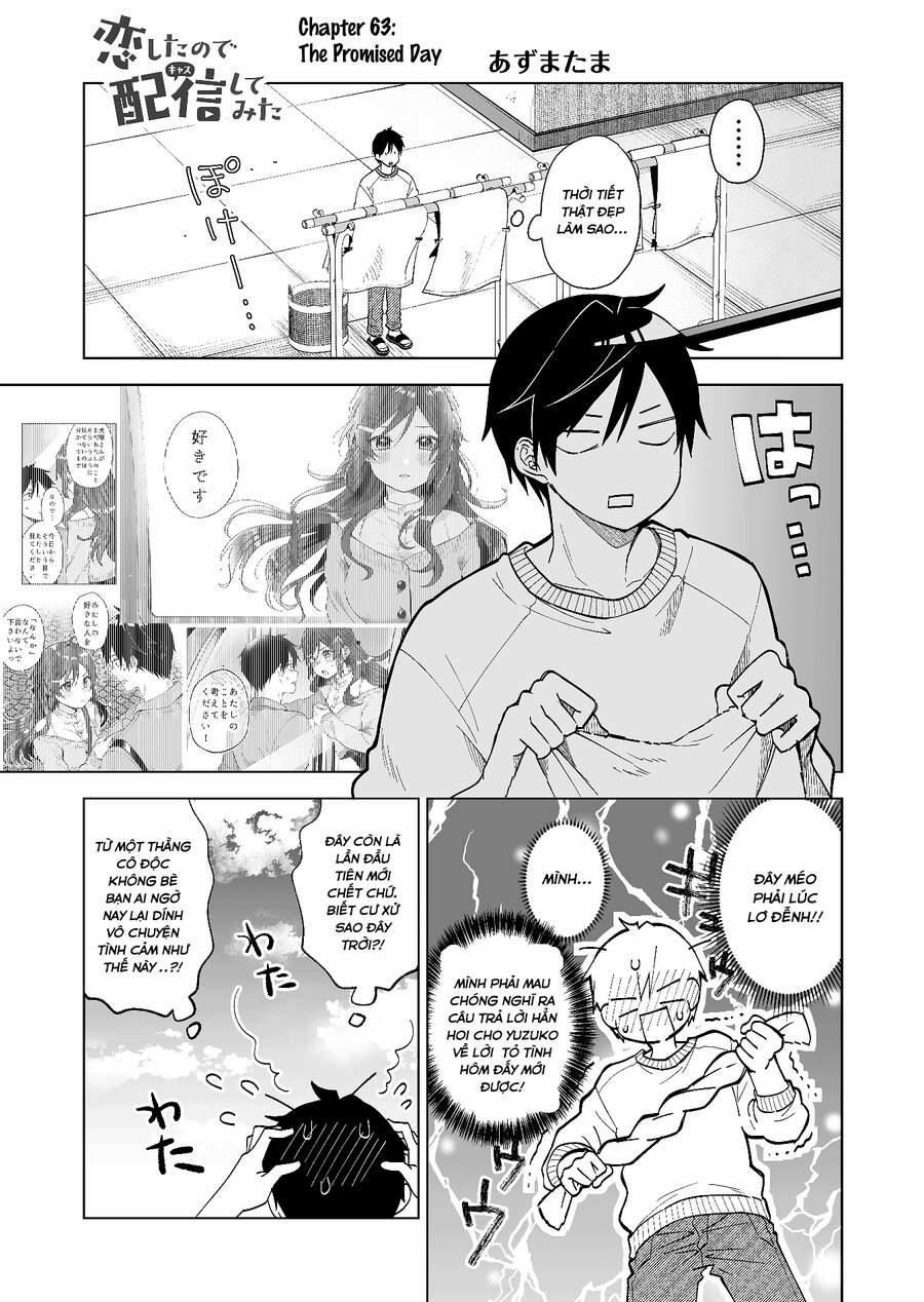 Koi Shita No De, Haishin Shite Mita 63 trang 0
