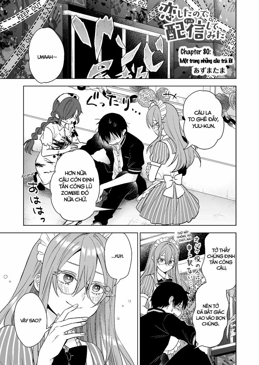 Koi Shita No De, Haishin Shite Mita 80 trang 1