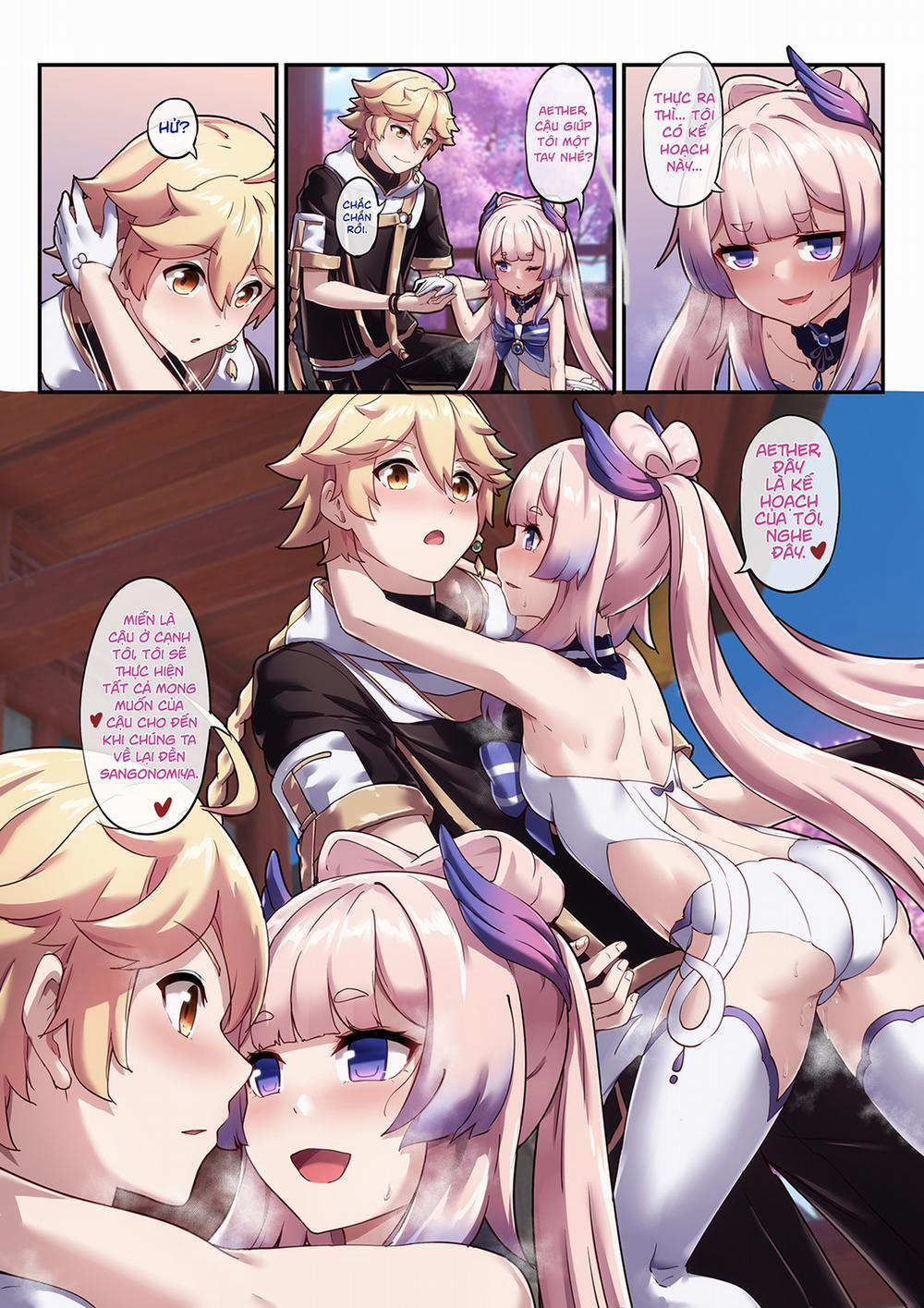 Kokomi và Miko ~ Cuộc chiến tình yêu Oneshot trang 10