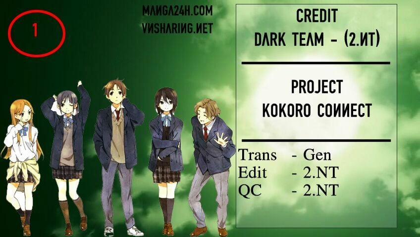 Kokoro Connect 1 trang 0