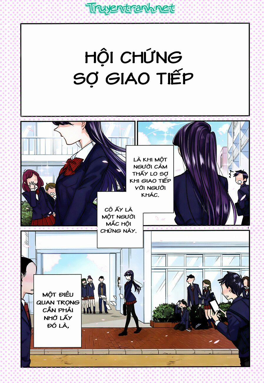Komi Không Thể Giao Tiếp 1 trang 1