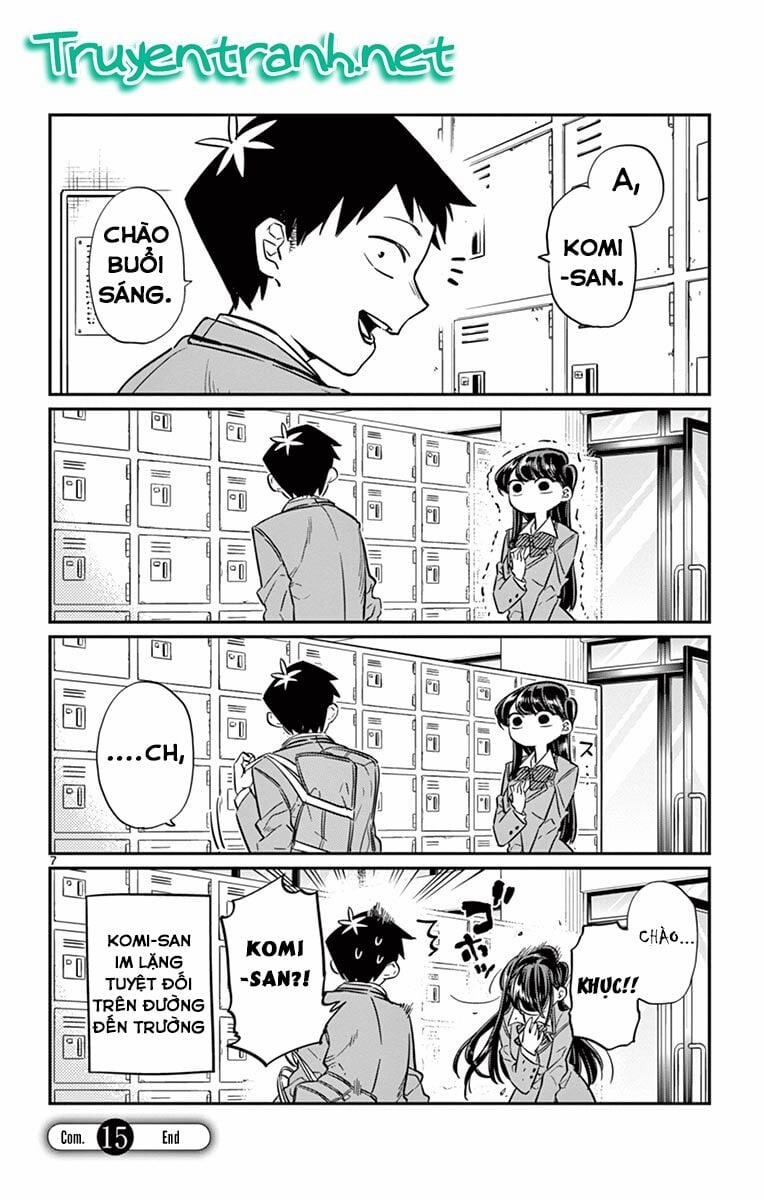 Komi Không Thể Giao Tiếp 15 trang 8