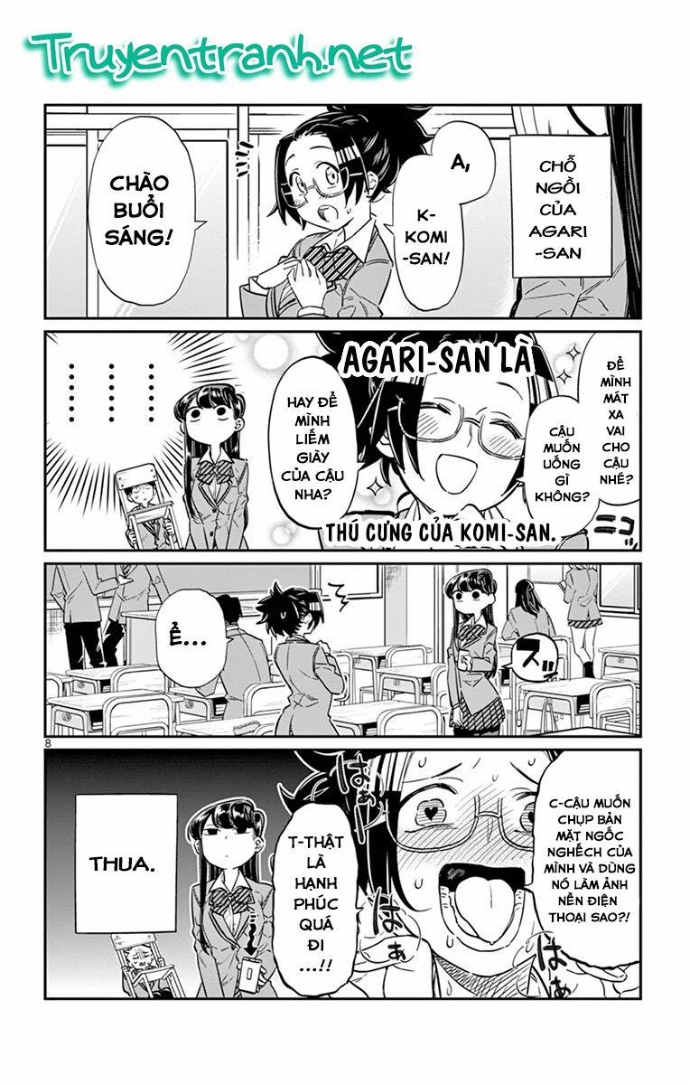 Komi Không Thể Giao Tiếp 16 trang 8