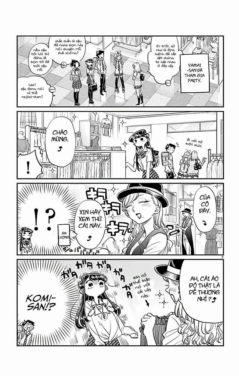 Komi Không Thể Giao Tiếp 33 trang 6
