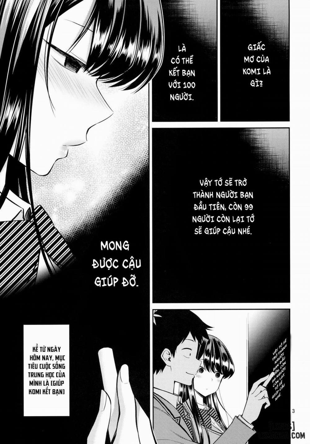 Komi-san wa, Binkan desu Oneshot trang 1