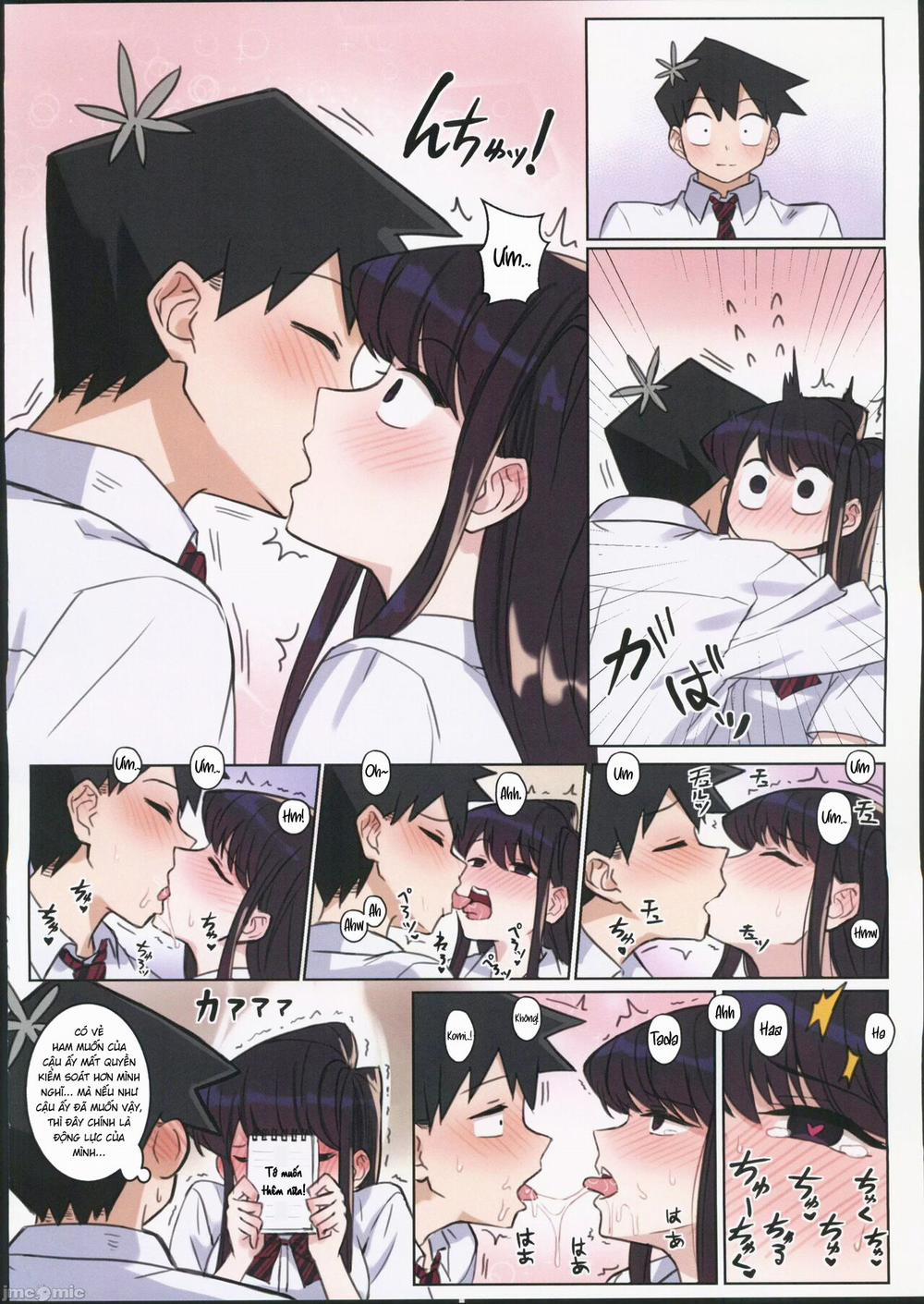 Komi-san wa, H Mousoushou desu Vol 2 Oneshot vol 2.0 trang 17