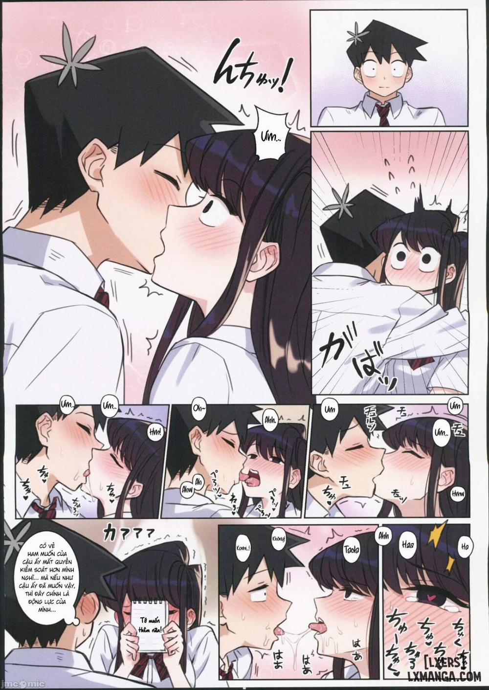 Komi-san wa, H Mousoushou desu Vol 2 Oneshot trang 17