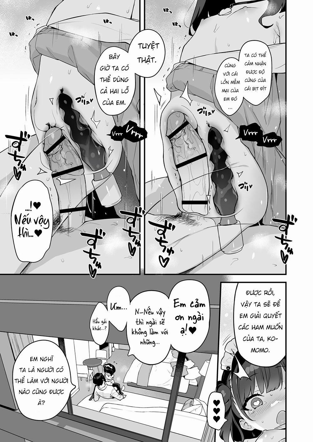 Komomo là bồn chứa tinh chỉ dành riêng cho chủ nhân của em ấy Oneshot trang 42