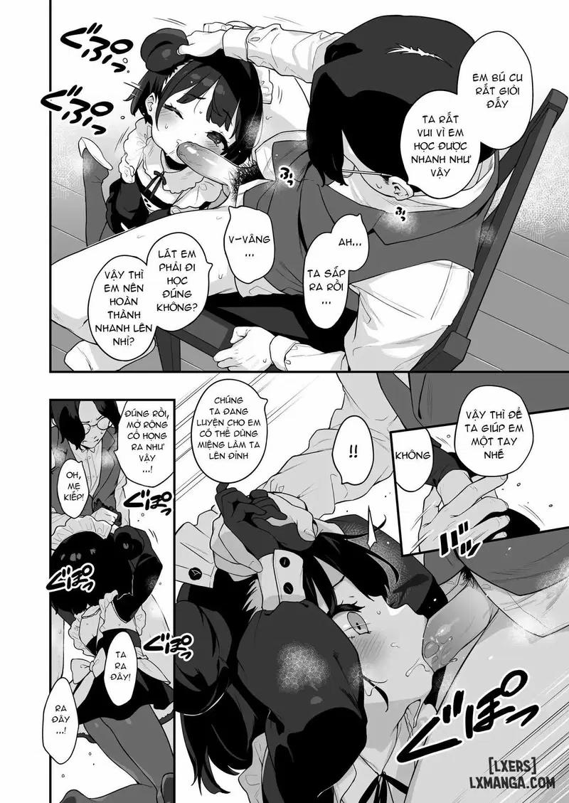 Komomo Là Hầu Gái Loli Kiêm Bồn Chứa Tinh Cho Riêng Chủ Nhân Của Mình 1 trang 4