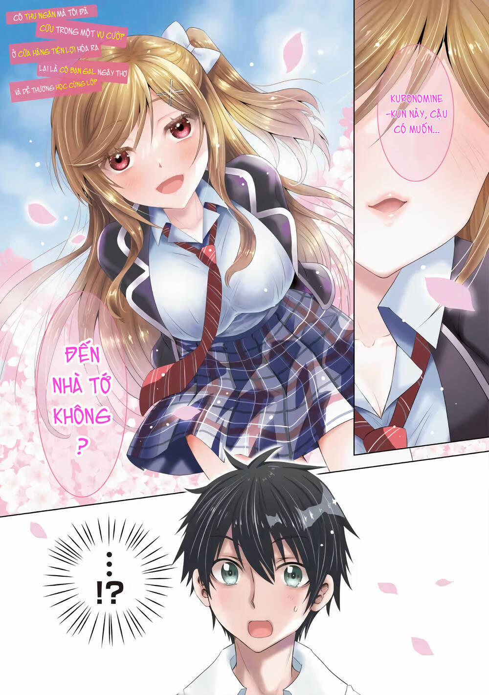 Konbini Goutou Kara Tasuketa Jimi Tenin Ga, Onaji Kurasu No Ubude Kawaii Gyarudatta 1 trang 0