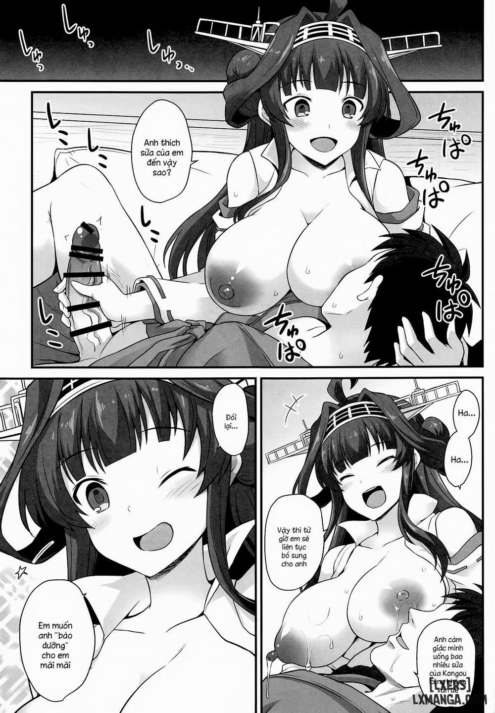 Kongou-chan to Love Love Shinkon Play Oneshot trang 19