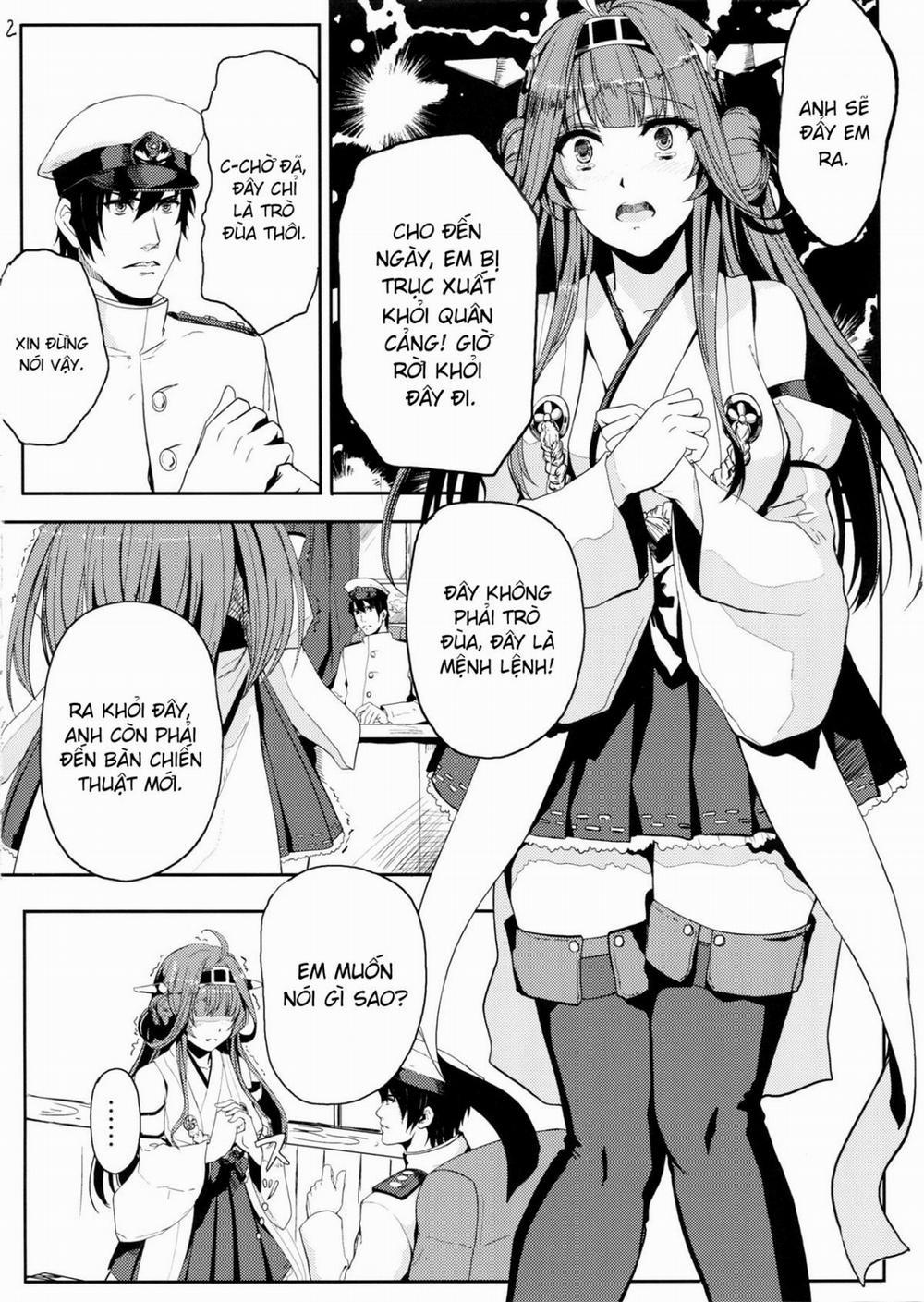 Kongou wa Soredemo Teitoku to Issho ni Itai Oneshot trang 3
