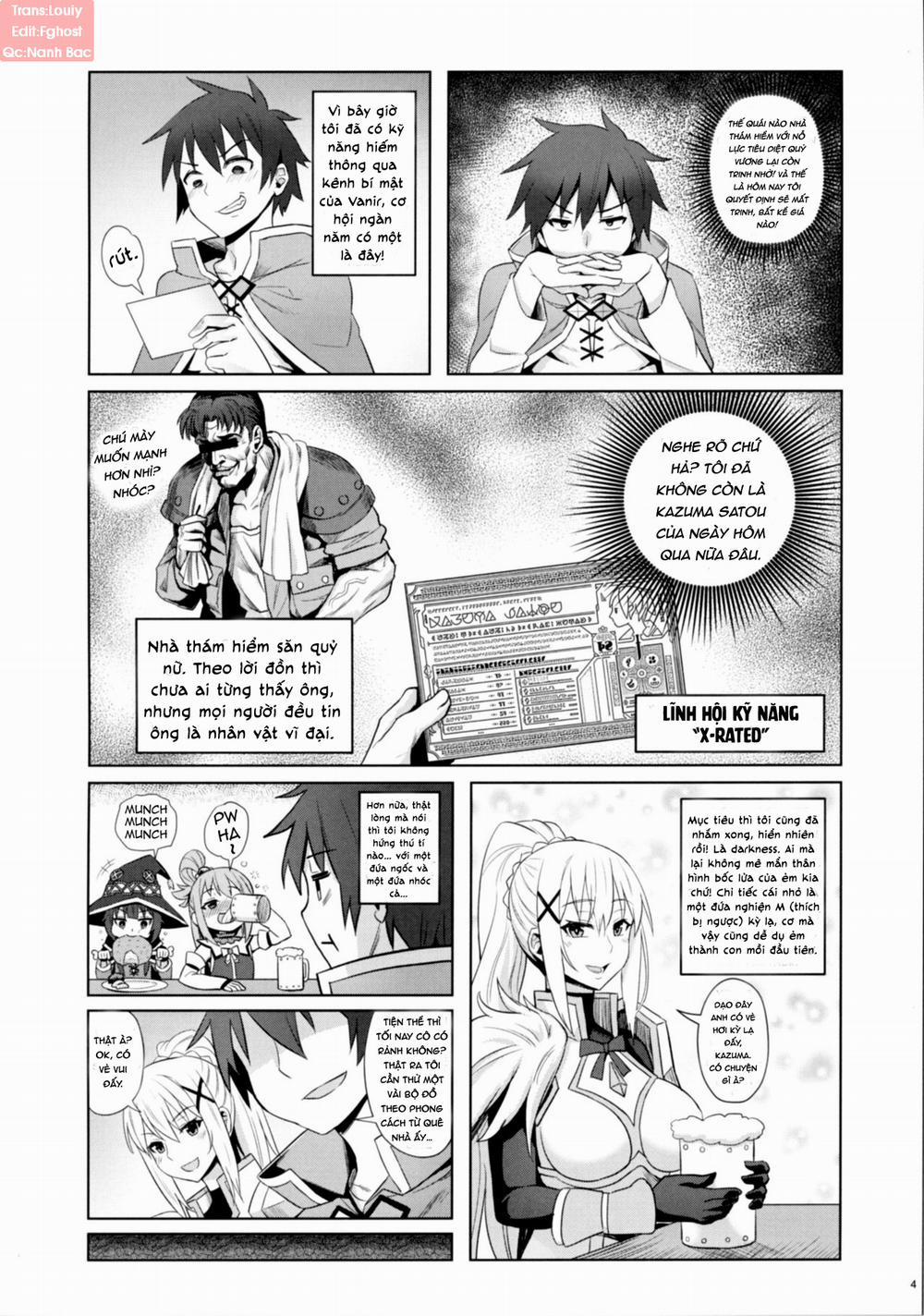 Kono Daraku Shita Onna Kishi Ni Syukufuku o! (KonoSuba) Oneshot trang 6