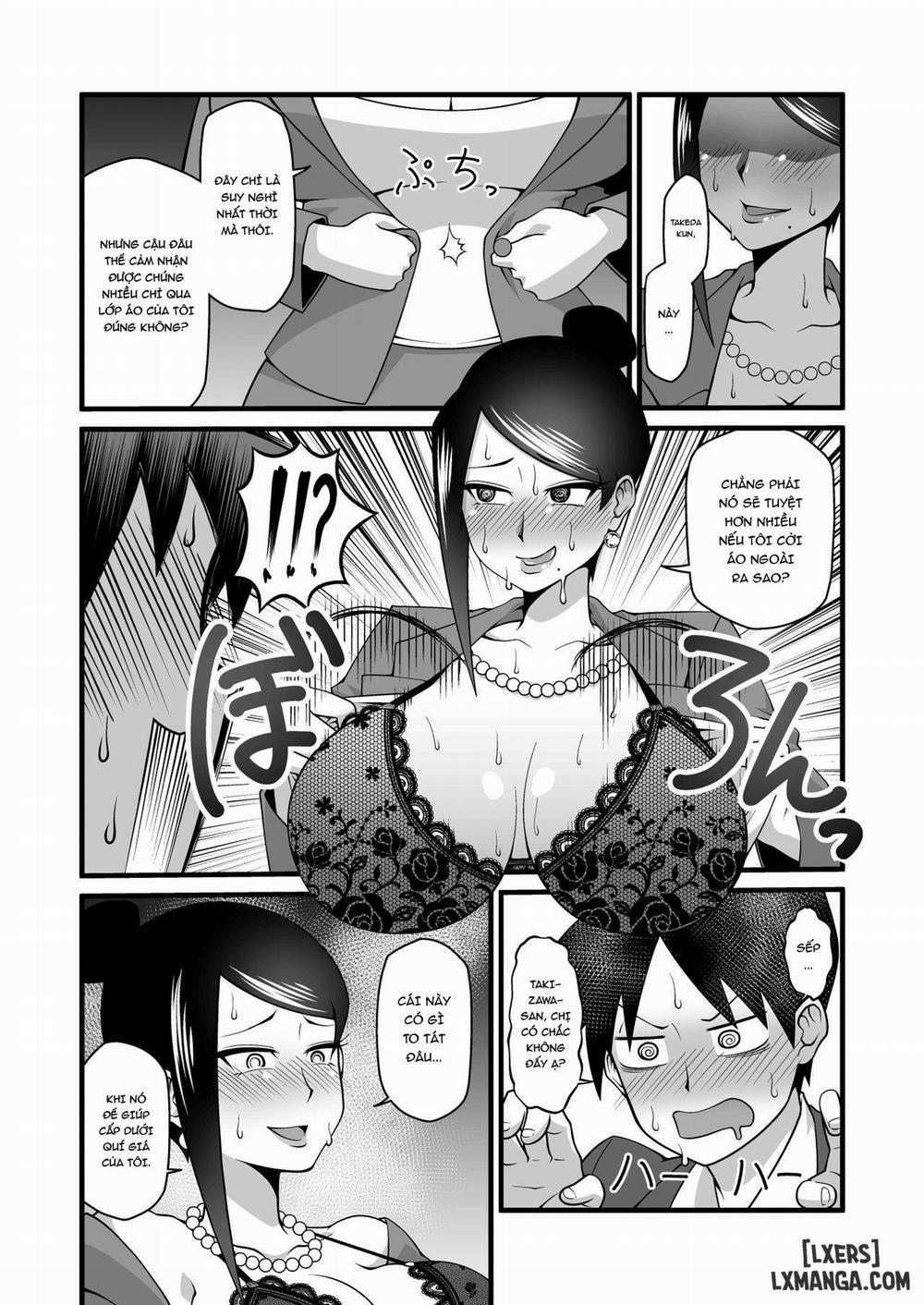 Kono Kyonyuu de Joushi wa Muri desho Oneshot trang 8
