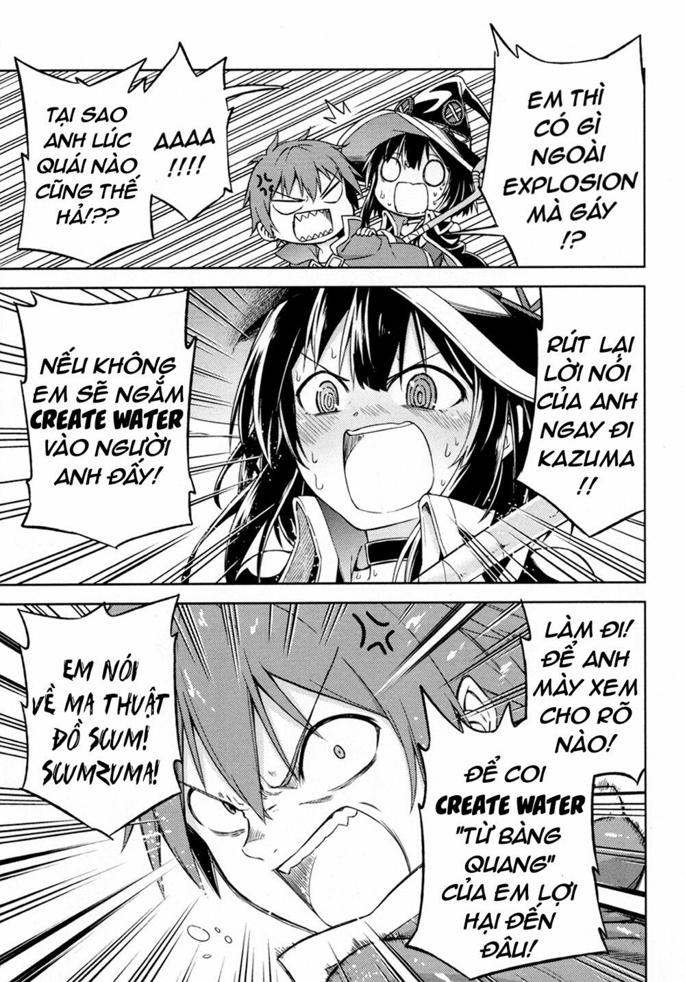 Konosuba : Tuyển Tập Megumin 0 Create Water bùng nổ! trang 8