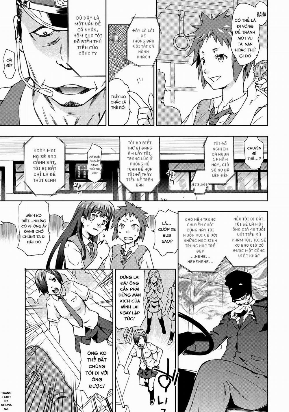 Konsui JC Shuudan Rape! Goukan Rosen Bus Oneshot trang 4