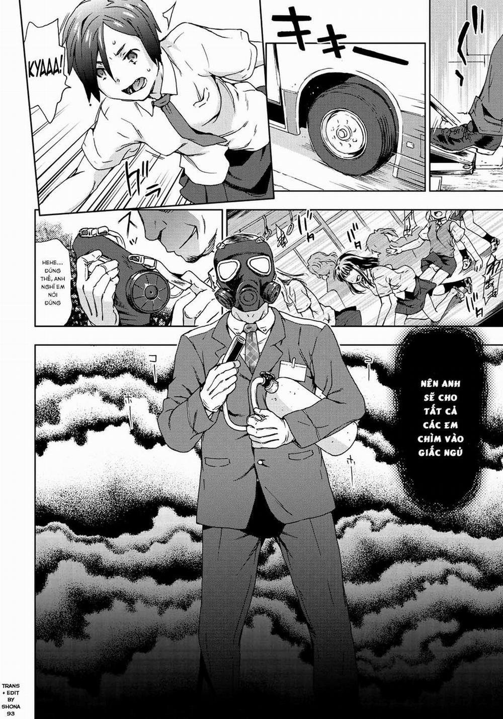 Konsui JC Shuudan Rape! Goukan Rosen Bus Oneshot trang 5