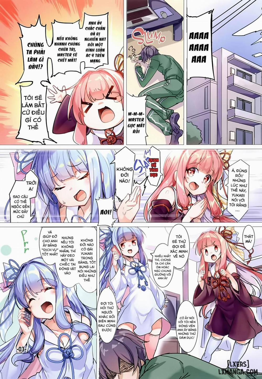 Kotonoha Shimai no Ochikomu Master o Nekomimi de Yuuwaku Suru Hon Oneshot trang 2