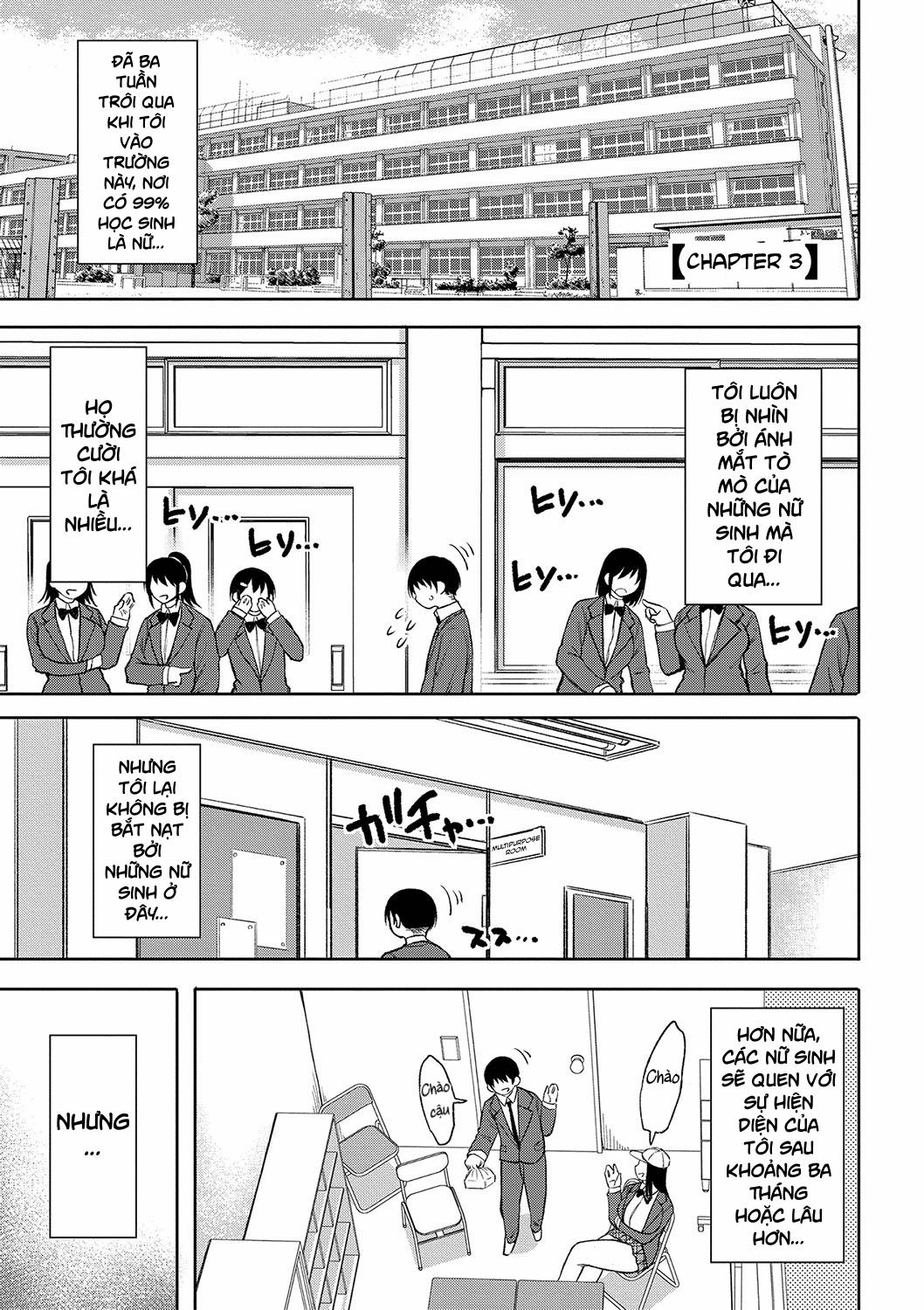 Kotoshi Kara Kyougaku No Gakkou Ni Nyuugaku Shitara Otoko Ga Boku Dake Datta 3 trang 0