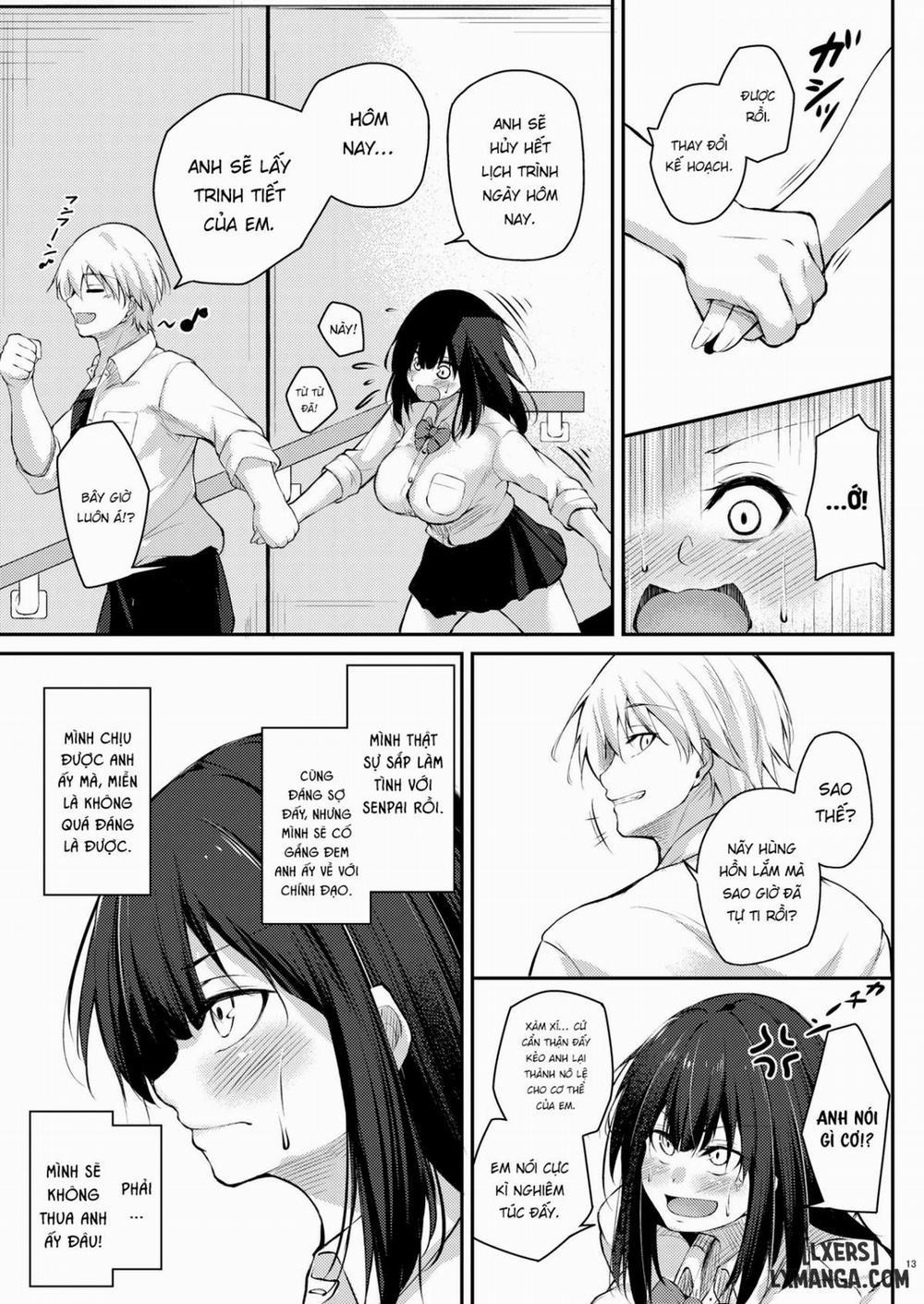 Kouhai Fuukiiin ni Yoru Furyou Senpai no Otoshikata Oneshot trang 13