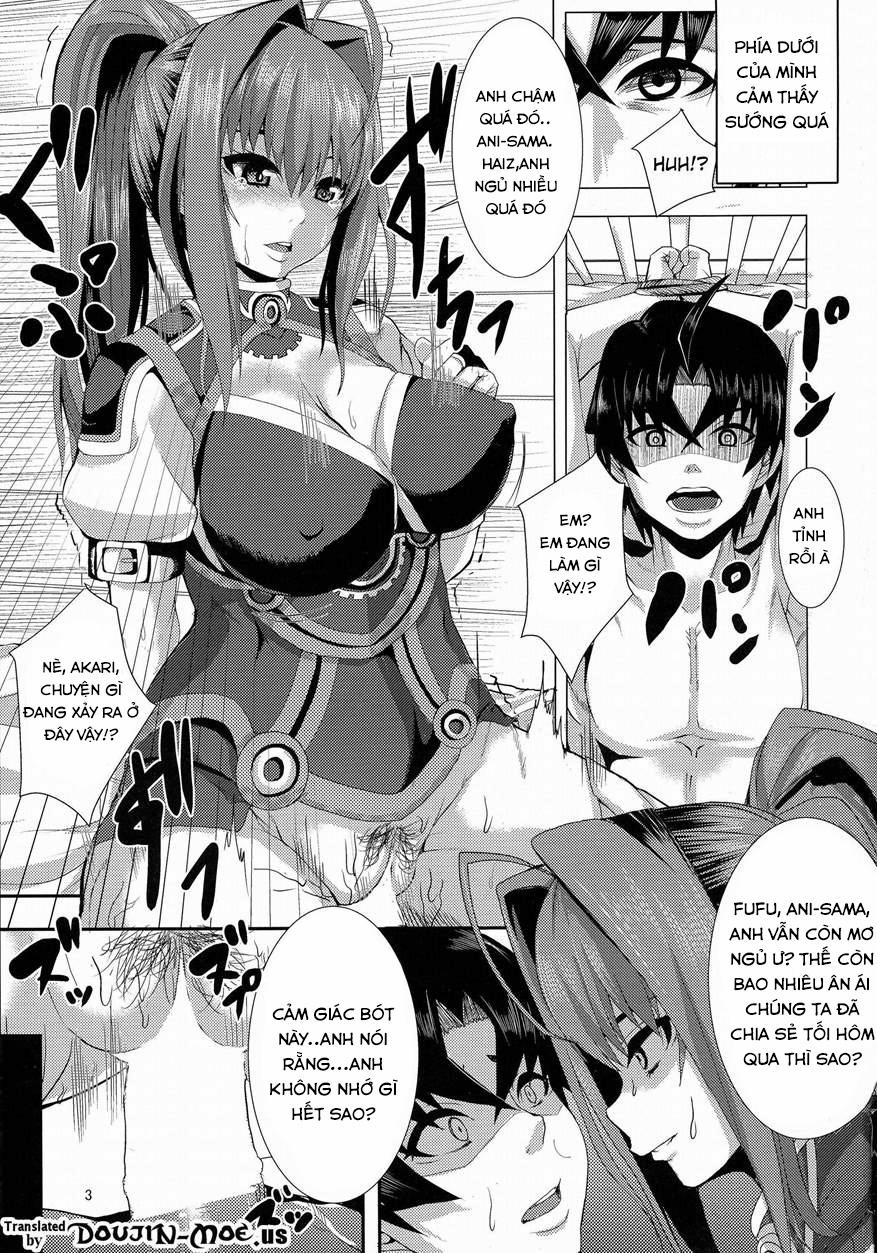 Kouhaku Kimidori X Tooru (Hitsugi no Chaika) Oneshot trang 2