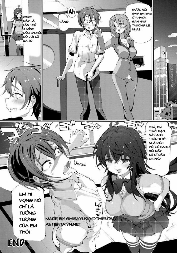 Koukou Kyoushi no Ai wa KiraKira (Netoge no Yome wa Onnanoko ja Nai to Omotta?) Oneshot trang 16
