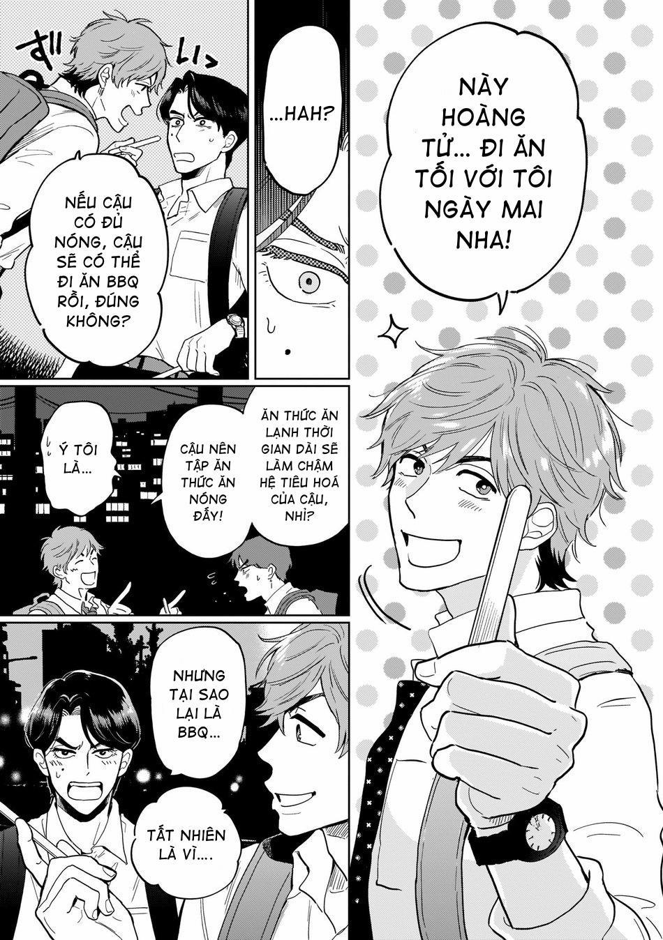 Kouri no Ouji wa Ami No Ue 1 ONESHOT trang 10