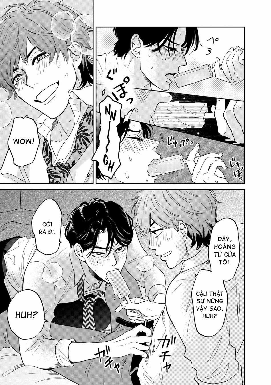 Kouri no Ouji wa Ami No Ue 1 ONESHOT trang 28