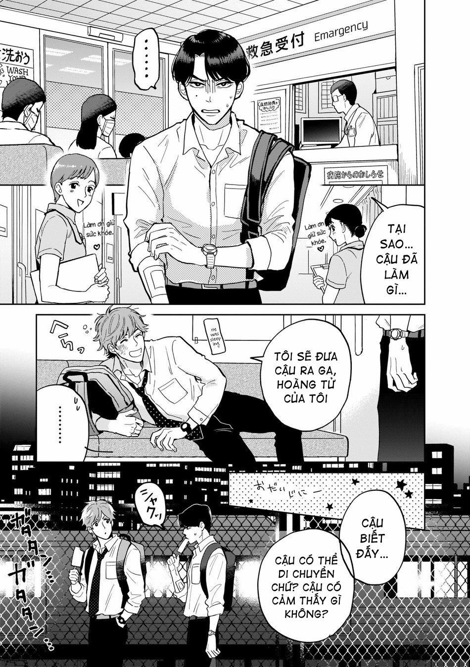 Kouri no Ouji wa Ami No Ue 1 ONESHOT trang 8