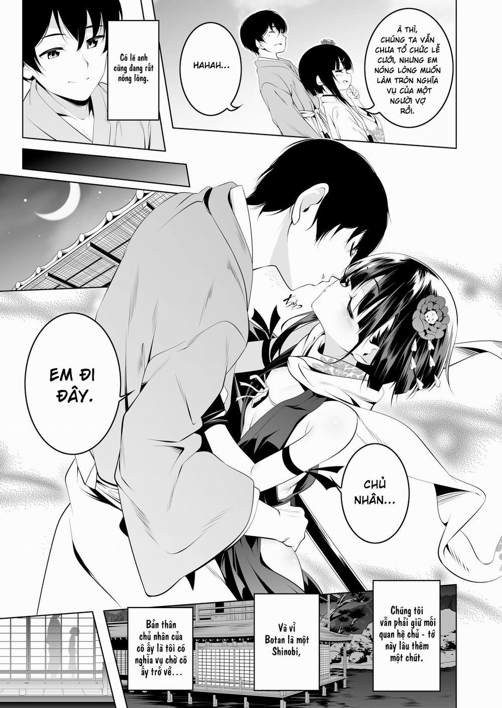 Koushoku no Chuugi Kunoichi Botan Oneshot trang 12