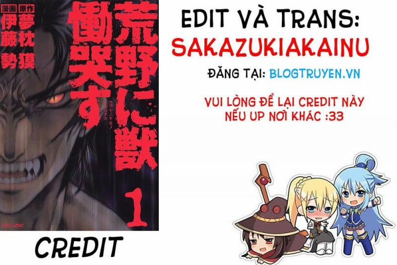 Kouya Ni Kemono Doukokusu 1 trang 0