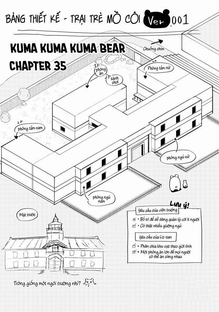 Kuma Kuma Kuma Bear 0 Gấu tái xây dựng trại trẻ trang 1