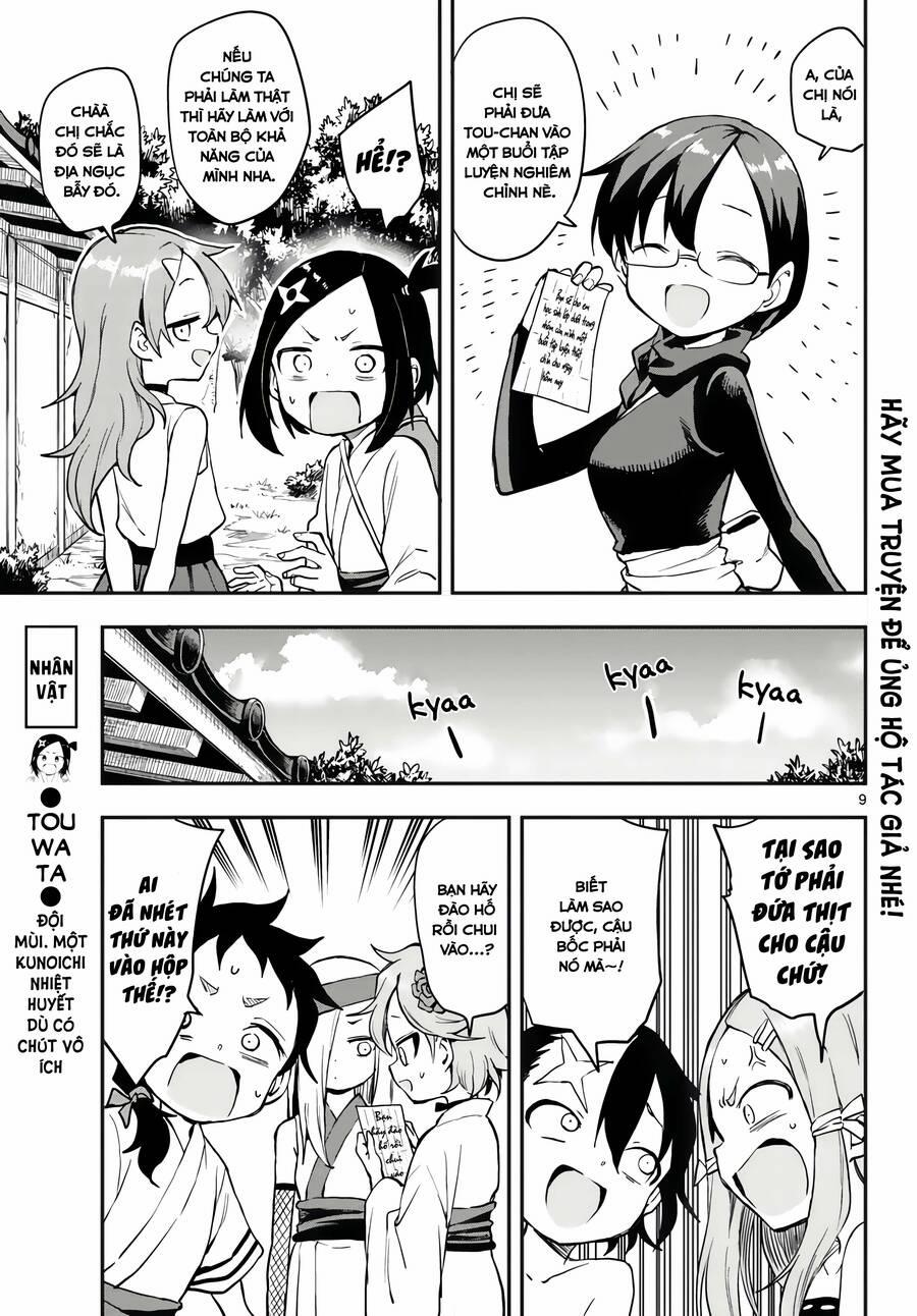 Kunoichi Tsubaki No Mune No Uchi 55 trang 9