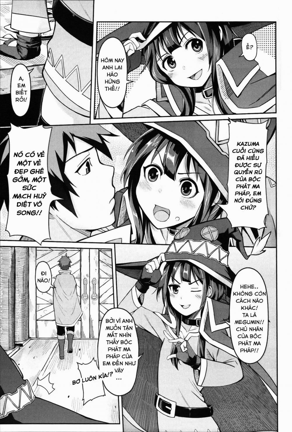 Kurenai Ma Bakuretsu Yume (Kono Subarashii Sekai ni Syukufuku o!) Oneshot trang 4