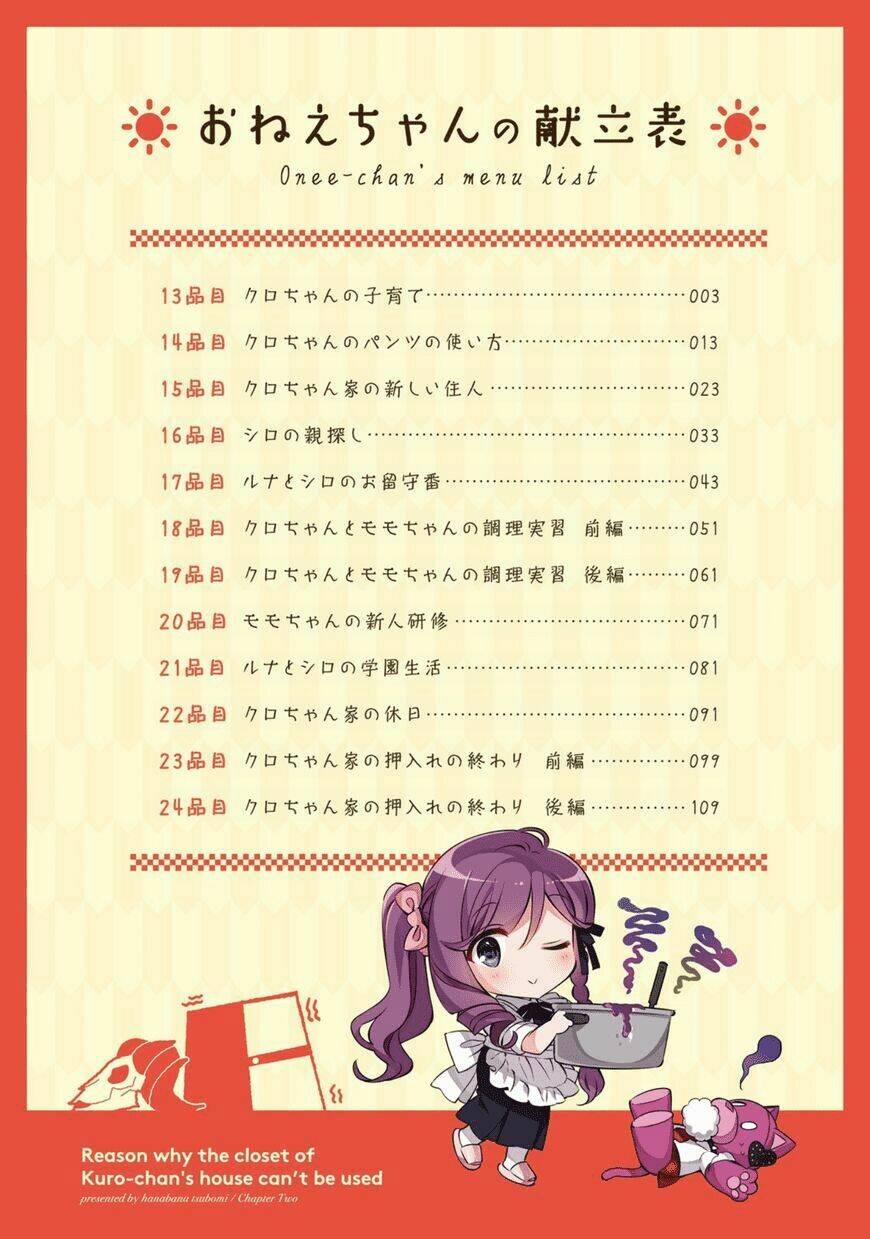 Kuro-Chan Chi No Oshiire Ga Tsukaenai Riyuu 13 trang 4