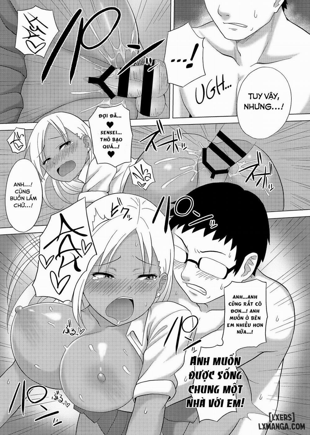Kurojouten Kuro Gal JK to Dousei Oneshot trang 19