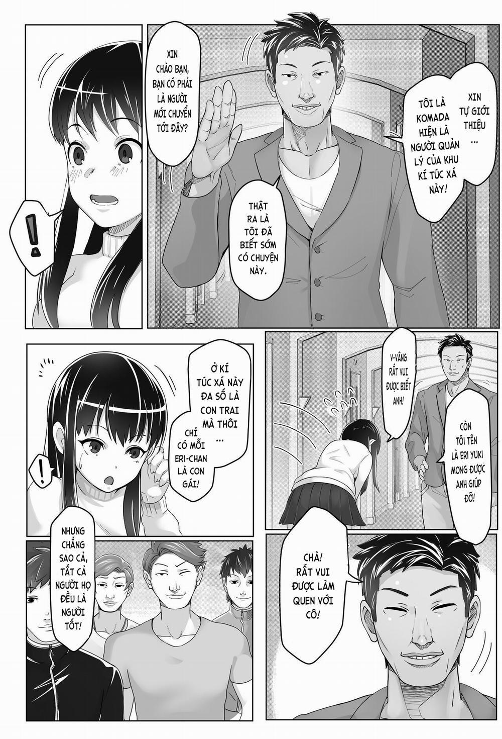 Kurokami Joukyou Shoujo to Otoko darake no Sharehouse gộp trang 7