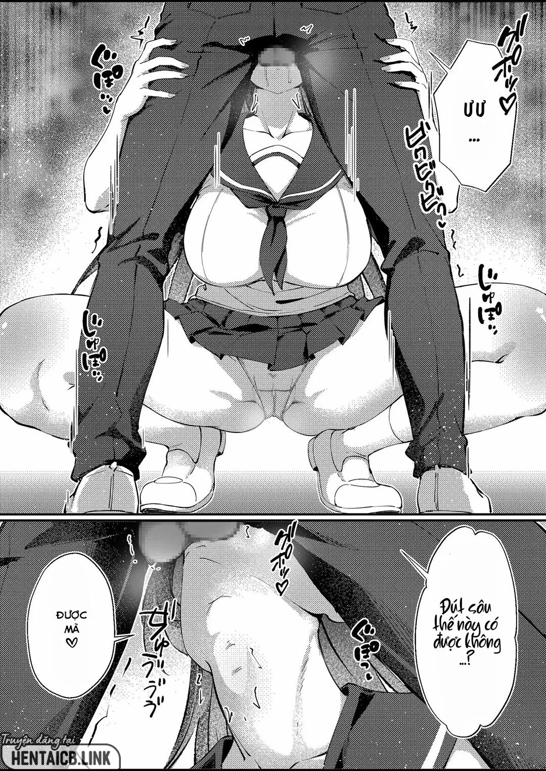 Kurokami Long no Seiso-kei Kyonyuu JK wa Jitsu wa Self-Irama Chijou datta Oneshot trang 14